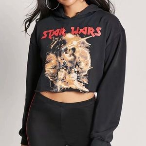 Star Wars Cropped Hoodie